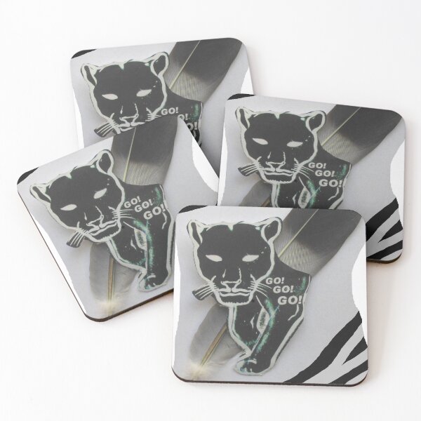 Item preview, Feather-light GO! GO! GO! - Panther designed and sold by ZoffArt-Shop.