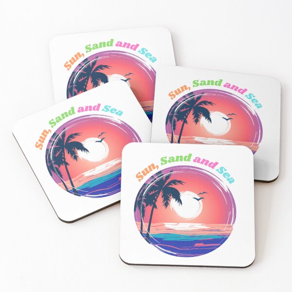 Item preview, Sun, Sand and Sea designed and sold by Zha-Zha Designs.