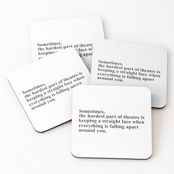 Item preview, when everything is falling apart - noises off designed and sold by Aesthetic Crew.