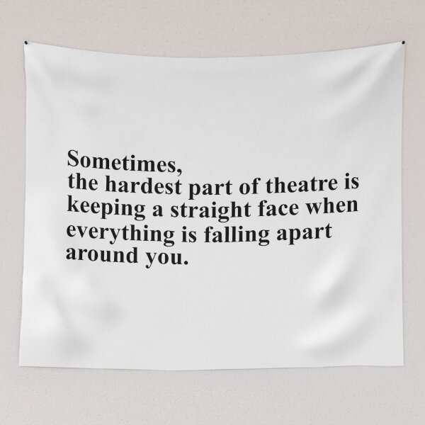 Item preview, when everything is falling apart - noises off designed and sold by Aesthetic Crew.