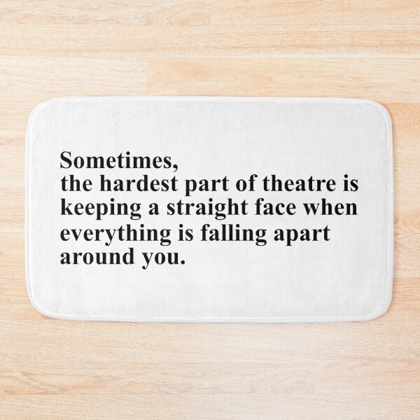 Item preview, when everything is falling apart - noises off designed and sold by Aesthetic Crew.