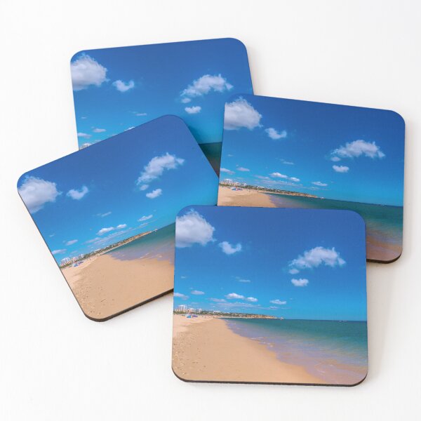 Item preview, Alvor Portugal Beautiful Sandy Beach the Algarve with Clear Blue Sea designed and sold by acceleratorhams.