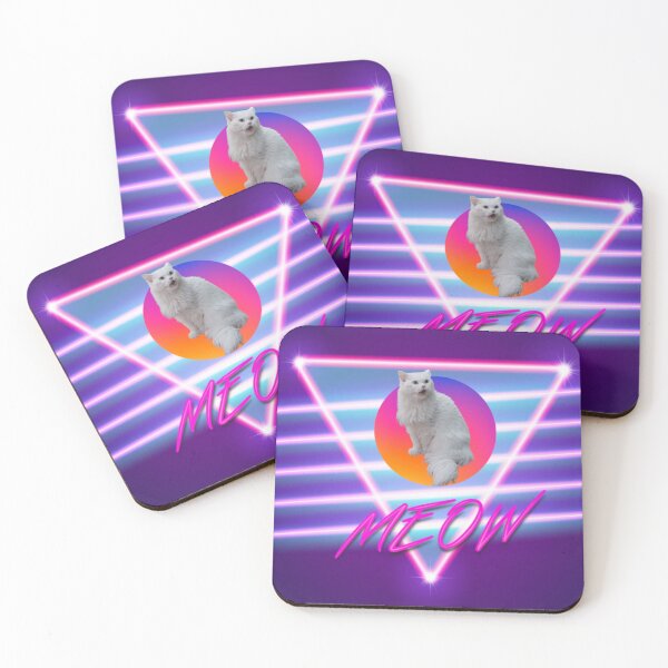Item preview, Vaporwave Cat 80's designed and sold by Cyberomiz.