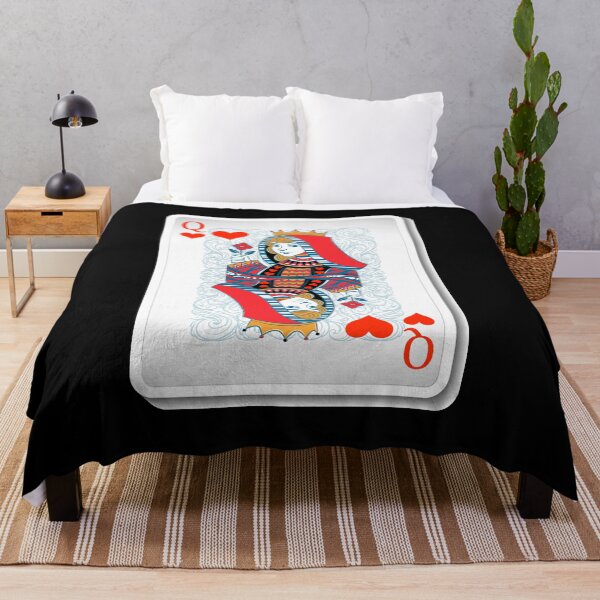 Item preview, queen of hearts, deck of cards, card game art designed and sold by Numbers-Art.