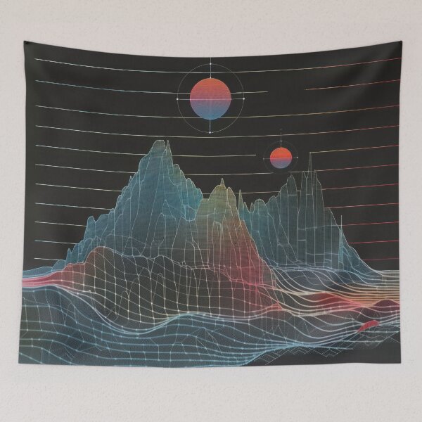 Item preview, Cosmic Mountains designed and sold by palmyst.