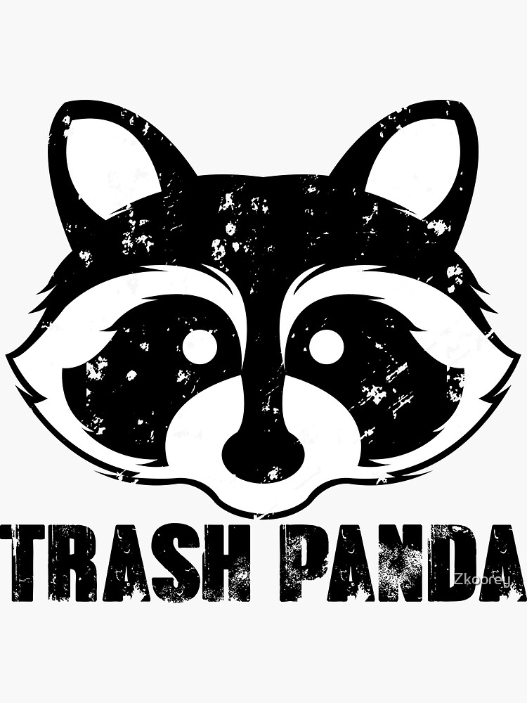 rocket city trash pandas cool Trash Panda  Sticker for Sale by