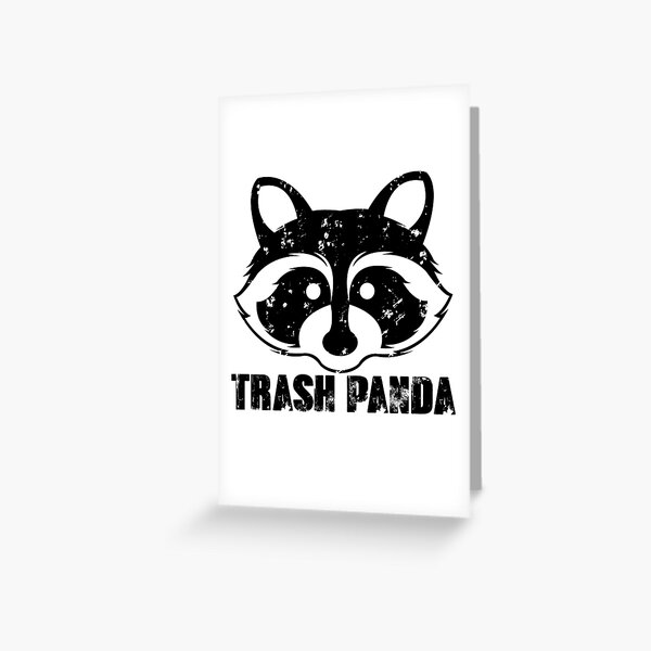 Trash Panda Raccoon Pandacoon Cute Panda Raccoon Lovers My Spirit Animal  is a Raccoon i love you trash panda meme Art Board Print for Sale by