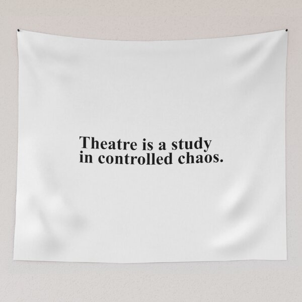 Item preview, theatre is a study in controlled chaos - noises off designed and sold by Aesthetic Crew.
