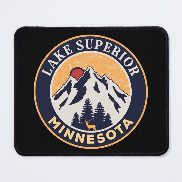 Item preview, Lake Superior Minnesota-Vintage designed and sold by graphic-map.