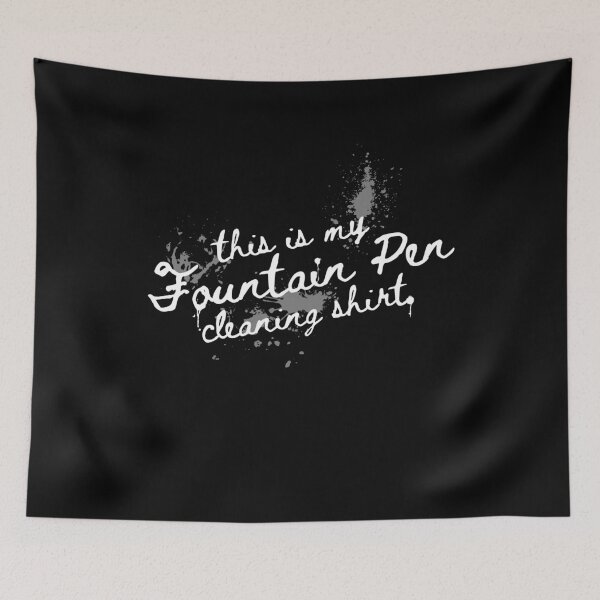 Item preview, Fountain Pen Cleaning Füllfederhalter designed and sold by MooonTees.