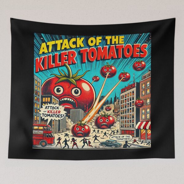 Item preview, Attack of the killer tomatoes designed and sold by Random-Reality.
