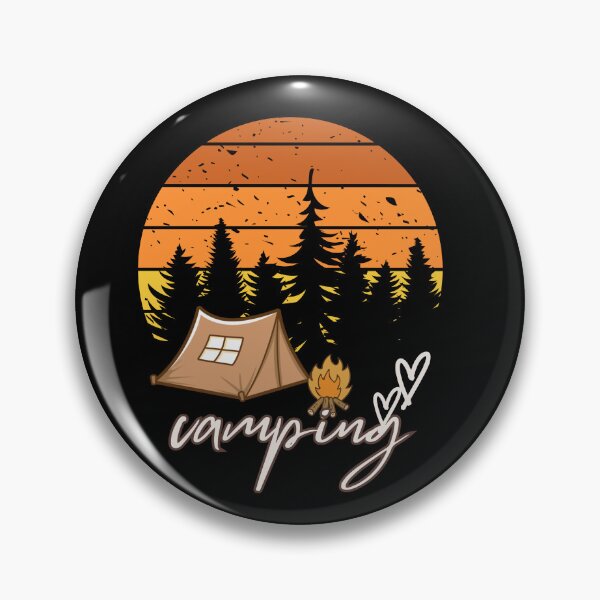 Item preview, Camping T-shirt summer vibes  designed and sold by AikoArtes.