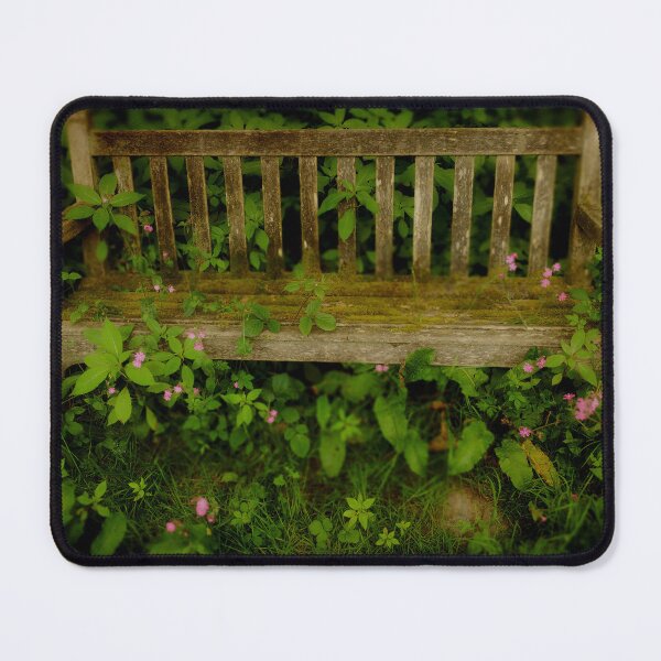 Item preview, An Overgrown Bench in Early Summer designed and sold by rosedew.