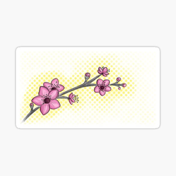 Cherry Blossom Sticker