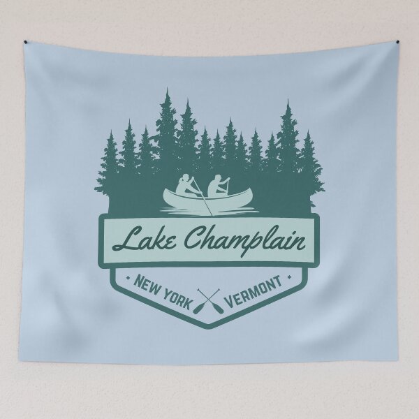 Item preview, Lake Champlain Vermont New York Kayaking Lover designed and sold by MomentumCloset.