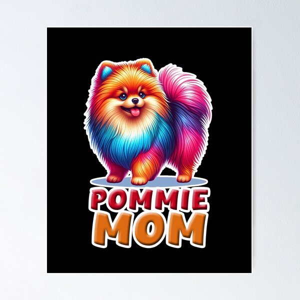 Item preview, Pomeranian Mom designed and sold by ThisDress.