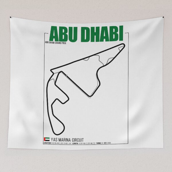 Item preview, Yas Marina Circuit designed and sold by UrbanicArts.