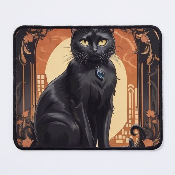 Item preview, Black cat designed and sold by M-Y-A-R-T-.