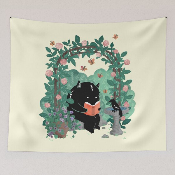Item preview, A Quiet Summer Spot (Book Reading Monster) designed and sold by littleclyde.