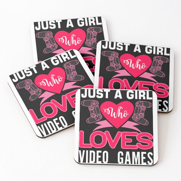 Item preview, Gamer quotes and slogan good for tee just a girl  designed and sold by Rozgani.