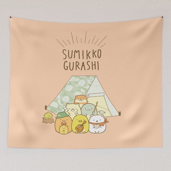 Item preview, Sumikko Gurashi - Adorable Camping Adventure with Cozy and Cute Friends - Delightful Japanese Kawaii Art for Fans and Collectors designed and sold by FEBRICAST.