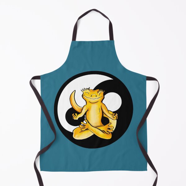 Item preview, Yin Yang Gecko Lizard Zen designed and sold by BeataY6Art.