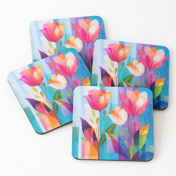 Item preview, Cubist Tulips designed and sold by HarperSkye.