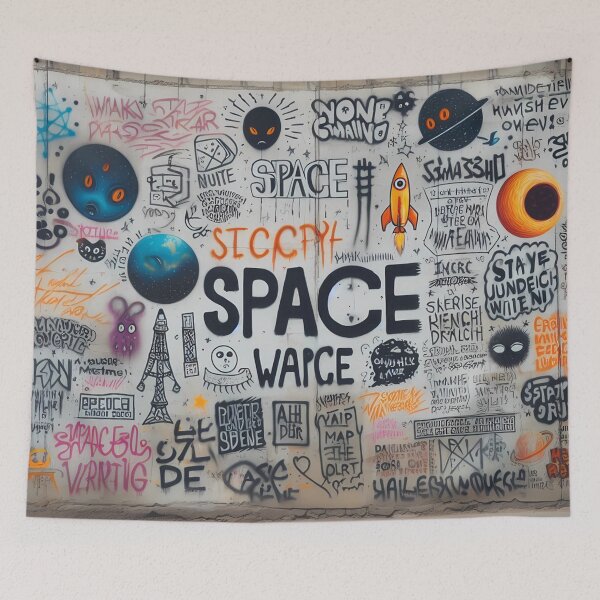 Item preview, Cosmic Graffiti Collage designed and sold by aminz4.