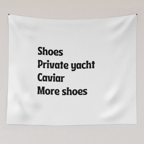 Item preview, Nicola Coughlan "Shoes... More shoes" quote designed and sold by CurliQuote.