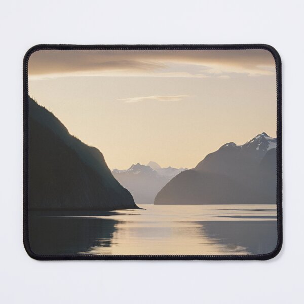 Item preview, Inside Passage: Mountain and Island Silhouette designed and sold by GoodTripper.