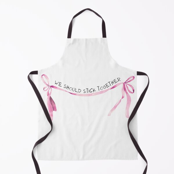Item preview, coquette we should stick together watercolor pink bow designed and sold by Dazzline Designs.