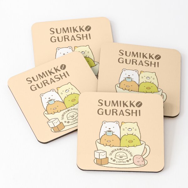 Item preview, Sumikko Gurashi - Adorable Coffee Time with Cozy and Cute Friends - Delightful Japanese Kawaii Art for Fans and Collectors designed and sold by FEBRICAST.