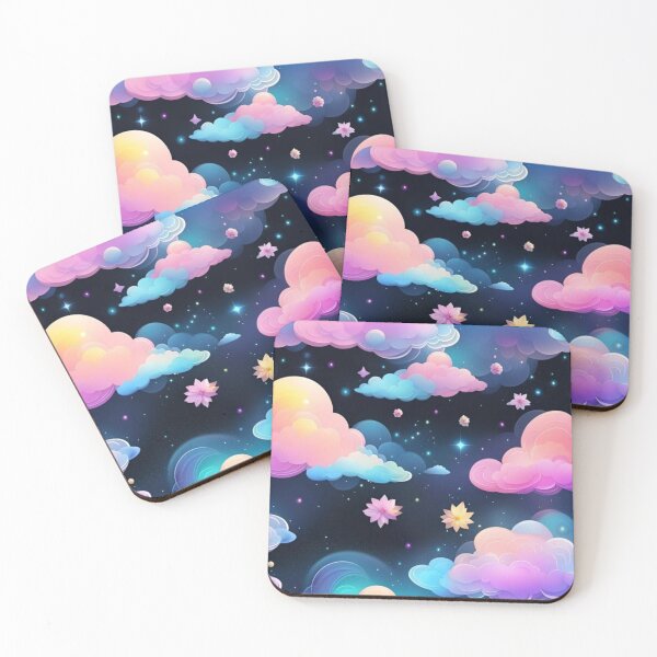 Item preview, florescent clouds designed and sold by ritusdesigns.