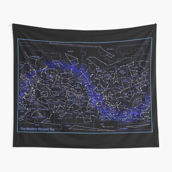 Item preview, The Modern Western Night Sky Print designed and sold by posterbobs.
