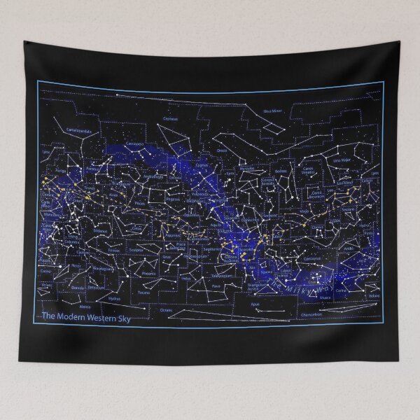 Item preview, The Modern Western Night Sky Print designed and sold by posterbobs.