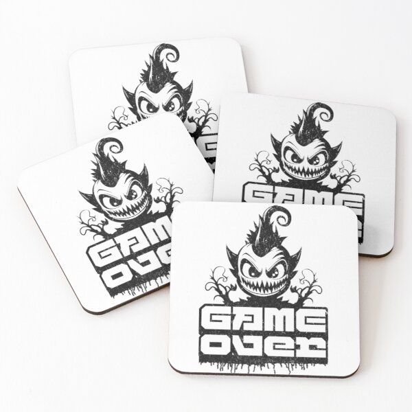 Item preview, game over designed and sold by cosasrandom.