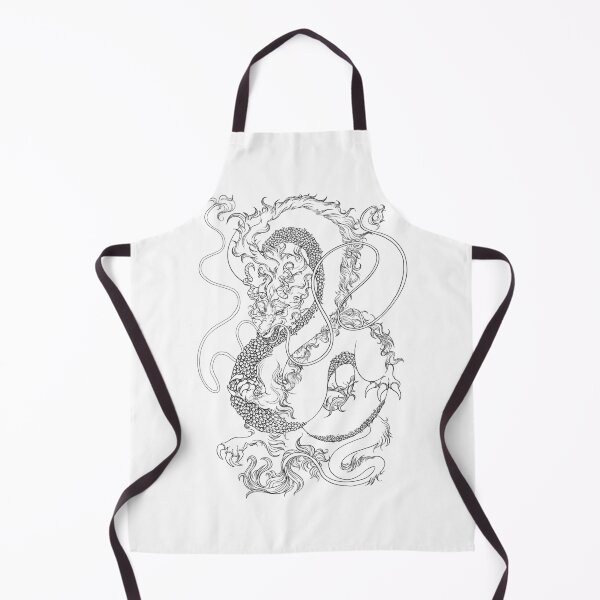 Item preview, Mythical Dragon Black Linework designed and sold by Amara Gantz.