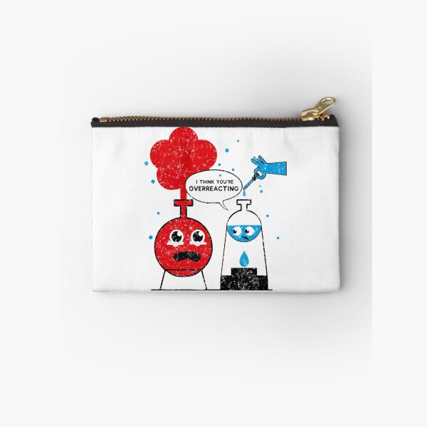 Item preview, Funny Chemistry Teacher Distressed Gift - I Think You're Overreacting Men Women Kids designed and sold by kolbasound.