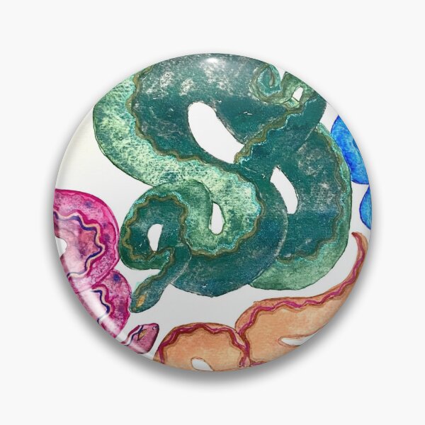 Item preview, SSssssnakessss Watercolour designed and sold by AmyStorybook.