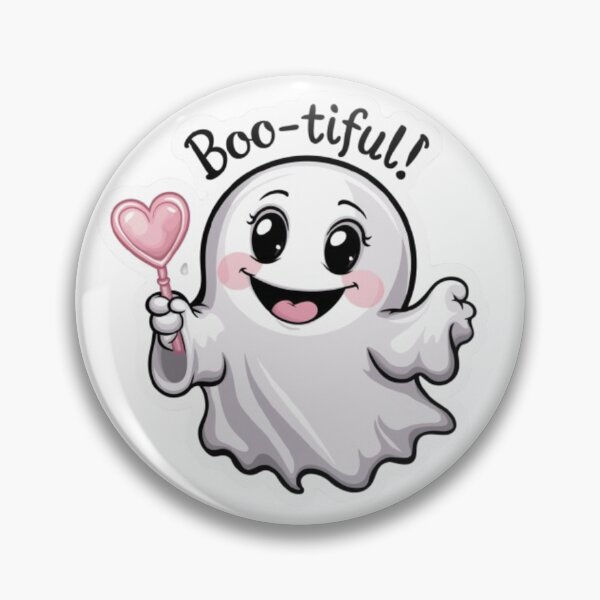 Item preview, Boo Ghost Sticker designed and sold by NattyGe.