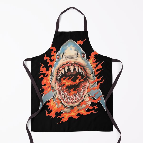 Item preview, Great White Shark Retro  designed and sold by trajeado14.