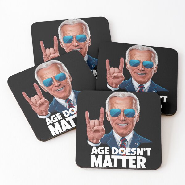 Item preview, Age Doesen't Matter Funny Biden designed and sold by HeadTurningArt.