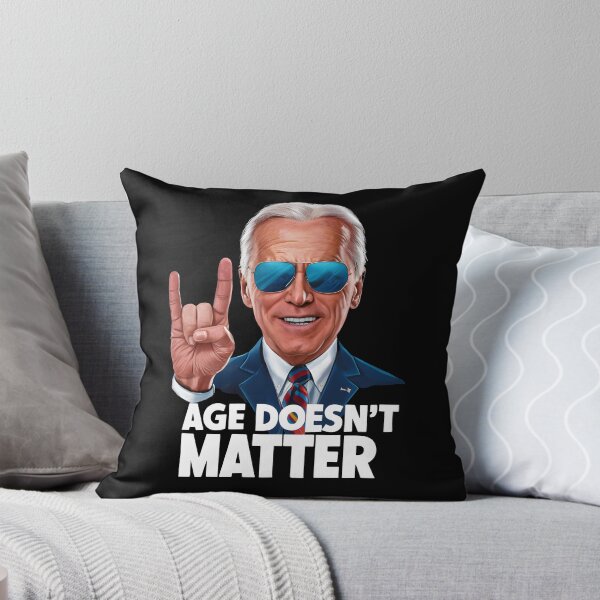Item preview, Age Doesen't Matter Funny Biden designed and sold by HeadTurningArt.