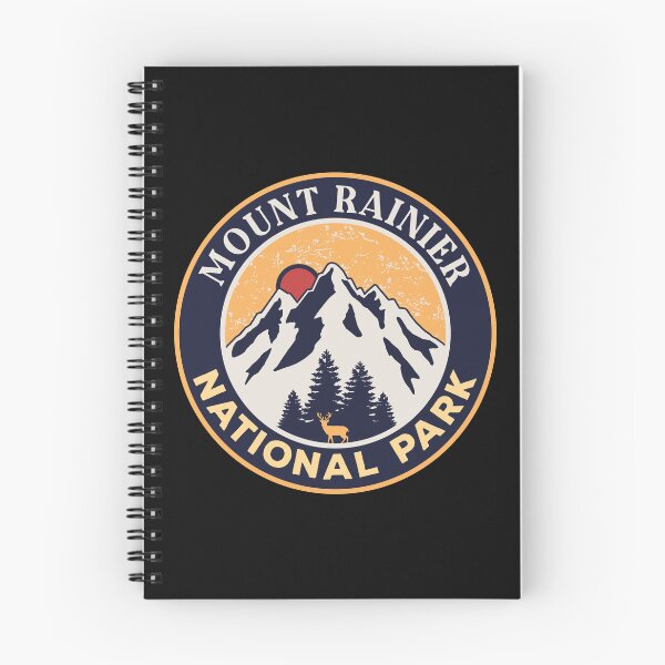 Item preview, Mount Rainier National Park-Vintage designed and sold by graphic-map.