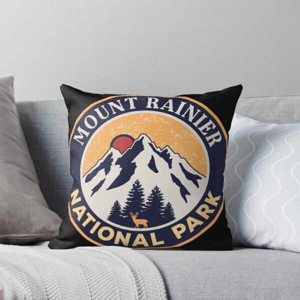 Item preview, Mount Rainier National Park-Vintage designed and sold by graphic-map.