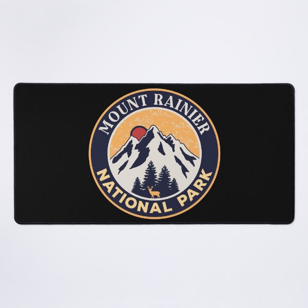 Item preview, Mount Rainier National Park-Vintage designed and sold by graphic-map.