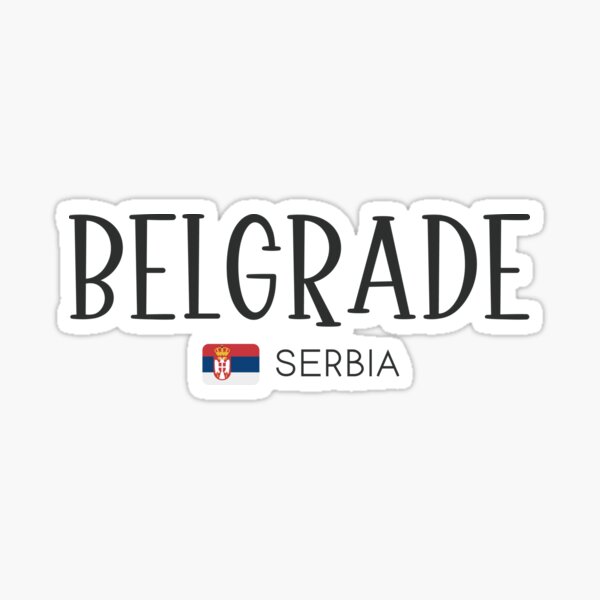 Item preview, Belgrade - Serbia   designed and sold by StudioRedKoala.