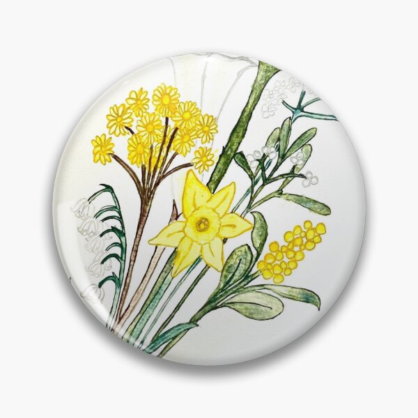Item preview, Poison Garden Yellow & White  designed and sold by AmyStorybook.