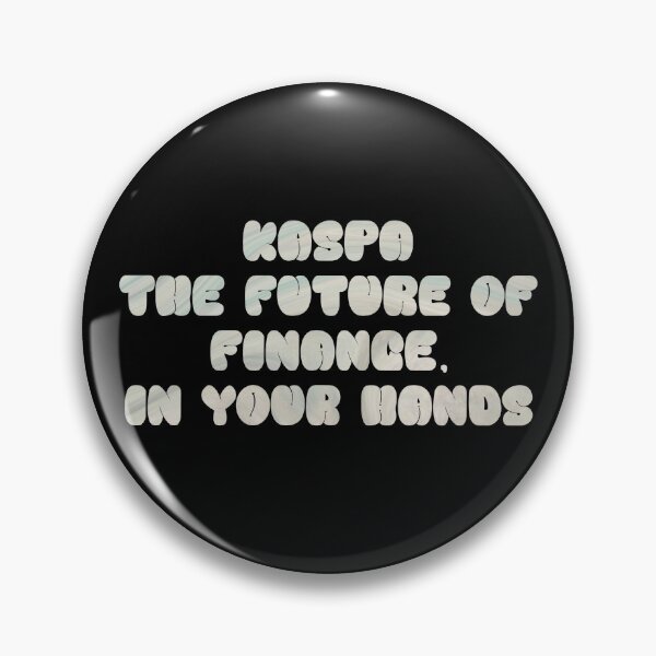 Item preview, Kaspa Crypto Wave Financial Tech Art designed and sold by RadDeck.