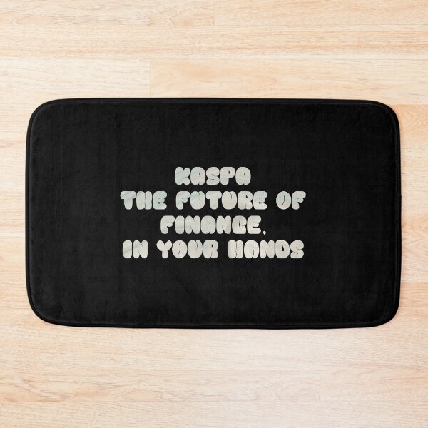 Item preview, Kaspa Crypto Wave Financial Tech Art designed and sold by RadDeck.